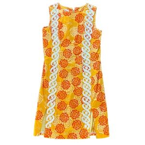 RARE - Vintage “The Lilly” Original - Mod Floral Shift Dress - EUC